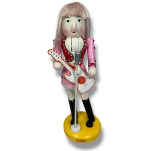 Target Nutcracker 2009 Girl Figurine Singer Rock Star Limited Edition 3/13100 - Picture 1 of 8