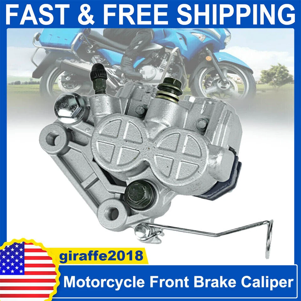 Silver Motorcycle Front Brake Lower Pump Master Hydraulic Disc Cylinder Caliper Foto 1 de 4