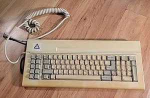 Leading Edge Mechanical Keyboard DC-2014 VINTAGE UNTESTED AS IS For Parts - Photo 1/12