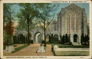 Valley Forge,PA Washington Memorial Pennsylvania Postcard - Picture 1 of 2