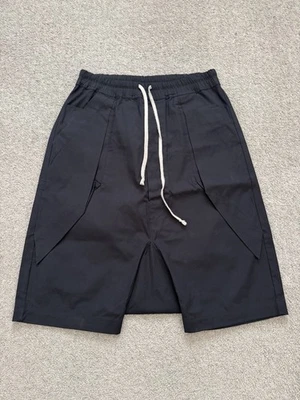 SS16 Rick Owens Mainline Black Angel/Lung Pods Shorts Size IT 48 - Image 1 of 4