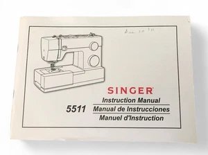 Singer Nähmaschine 5511 Bedienungsanleitung 55 Seiten - Bild 1 von 1