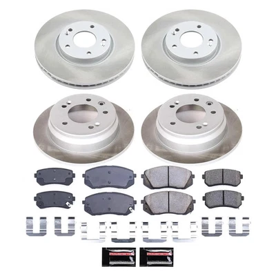 PowerStop SC6088 Disc Brake Kit For Hyundai Tucson 2012-2015 Front Rear Foto 1 de 4