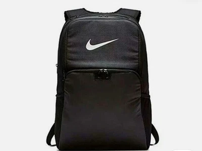 Nike Brasilia BA5892 Backpack XL Black/White Brand New with Tags Fast Shipping - Image 1 of 3