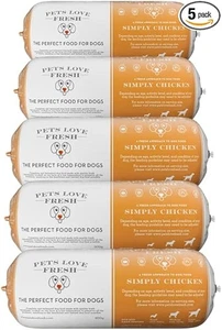 Comida fresca saludable y sabrosa para perros de Pets Love Fresh - 100 % natural - británica real  - Imagen 1 de 6