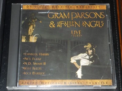 Gram Parsons & the Fallen Angels- Live 1973 (1994 Rhino CD) READ! Foto 1 de 2