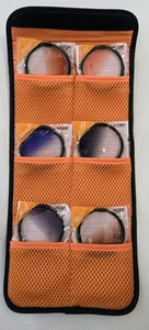 K&F concept 58mm digital HD slim filter kit + wallet. Grey, brown, blue, green. - Picture 1 of 6
