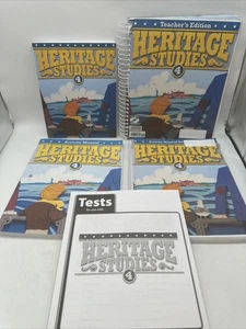 Bob Jones Heritage Studies 4- Text, Activities Tests & Teacher 4th Grade History - Picture 1 of 16