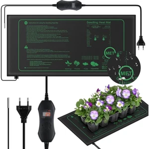 Mojimdo Heizmatte Pflanzen 50W Thermostat Keimung Wärmematte - Bild 1 von 9
