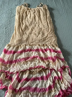 Gypsy 05 Dress Size M 100 % Silk Pre-owned Pink Great Condition - Image 1 of 4