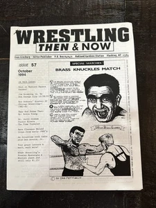 Vintage Oct 1994 Issue 57 Wrestling Then & Now Newsletter Magazine Publication - Picture 1 of 3