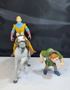 Disney Der Glöckner von Notre Dame Quasimodo Phoebus Pferd Actionfiguren Vintage - Bild 1 von 7