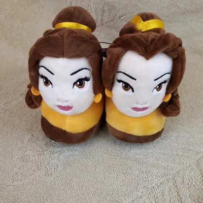 Zapatillas Disney La Bella y la Bestia NUEVAS BELLE para niñas pequeñas 5-6 nuevas con etiquetas antideslizantes Foto 1 de 4