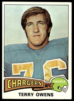 Topps 1975 Topps Terry Owens San Diego Chargers - Image 1 of 2