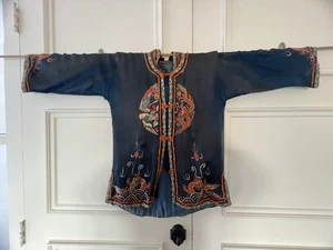 Chinesische antike Seidenbluse mit Stickerei EE649 - Bild 1 von 9