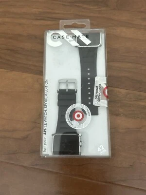 Correa de repuesto negra ventilada Case Mate CM032791 para Apple Watch 42 mm OEM Foto 1 de 2