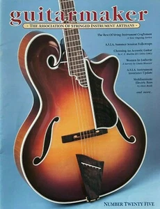 Guitarmaker Magazine Issue #25 Fall 1994 Choosing An Acoustic Guitar & More! - Imagen 1 de 1
