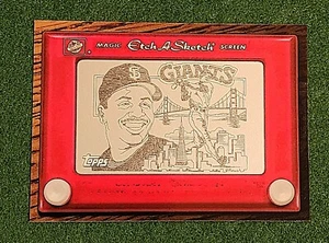 Barry Bonds 1998 Topps Etch-a-Scetch #ES2 Gigantes de San Francisco casi como nuevo - Imagen 1 de 2
