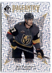 2021-22 SP Authentic Pageantry #P-29 Max Pacioretty  Vegas Golden Knights
