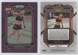 2023 Panini Prizm UFC Purple Prizm /149 Zhang Weili #198