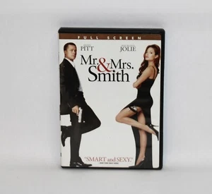 Mr. and Mrs. Smith (DVD, 2005, Full Screen) Brad Pitt, Angelina Jolie - Picture 1 of 3