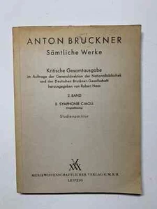 Notas. Bruckner. SW/ 2. Banda. II. Sinfonía C menor. Partitura de estudio. - Imagen 1 de 1