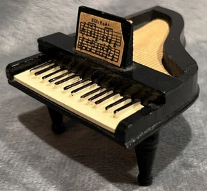 Antico arredamento casa delle bambole pianoforte soggiorno Den vintage anni 20 contemporaneo - Foto 1 di 9