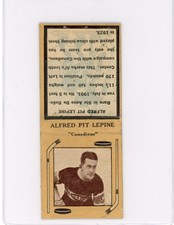 1935-36  DIAMOND MATCHBOOKS TYPE 3  PIT LEPINE AS IS Trimmed Paste