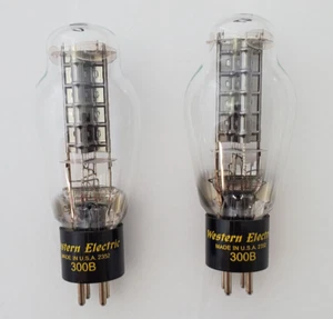 U.S. Manufactured Western Electric 300B triode PAIR. New in Box and never used - Picture 1 of 7