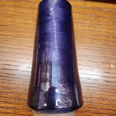 Coats / Premier Serger Nylon Thread Cone Spool 6000 YDS Deep Purple #608 NEW - Image 1 of 3