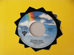 BRONSKI BEAT~ WHY ?~ NEAR MINT  COPY ~ CADILLAC CAR~ MCA RECORDS - Imagen 1 de 1