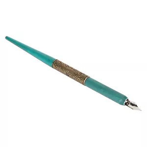 Pluma de inmersión con 6 plumillas intercambiables pluma de inmersión de escritura para lápiz de práctica de dibujo - Imagen 1 de 24