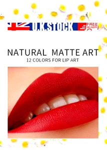 12 colour choice Rich Matte Stick Lasting Lip Stain Smudge-Proof Lip Gloss Moist - Picture 1 of 16