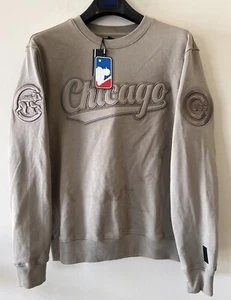 Pro Standard - Chicago Cubs Sweatshirt - Taupe - MLB - NWT - Small - MSRP $90 - Picture 1 of 11