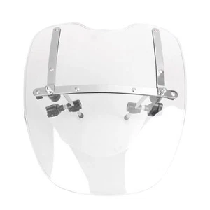 Motorrad Windschutzscheibe für Harley-Davidson Bad Boy FXSTSB 1995-1997 Weiß - Picture 1 of 10