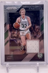 Camiseta deportiva usada Panini Prizm Sensational Swatches Larry Bird #53 HOF Game 2018-19 - Imagen 1 de 2