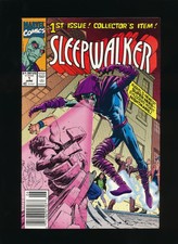 SLEEP WALKER #1 MARVEL COMICS 1991 1ST APPEARANCE OF SLEEP WALKER NEWSSTAND