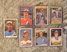(7) Randy Johnson 1989 Upper Deck Rookie card RC Topps Donruss Fleer Score HOF