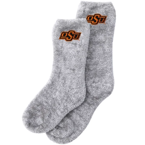 ZooZatz Oklahoma State Cowboys Mommy & Me Fuzzy Socks Cover