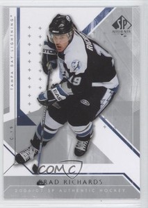 2006-07 SP Authentic Brad Richards #12