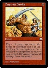 Desperate Gambit  x4 Weatherlight MtG NM