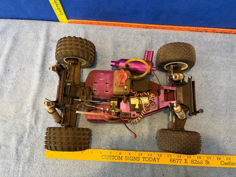 NOS Vintage Tower Hobbies ST-15 Nitro RC Chassis   PARTS REPAIRS - Image 1 of 4