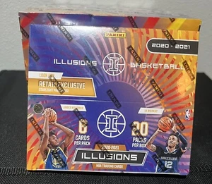 2020/21 Panini ILLUSIONS Basketball HUGE Factory Sealed Retail Box-120 Cards! - Picture 1 of 2