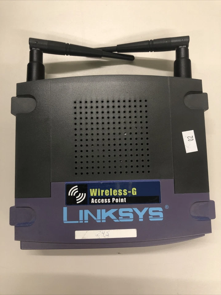 LINKSYS WIRELESS-G ACCESS POINT WIFI  WAP54G NO AC ADAPTER - PREOWNED - Image 1 of 3