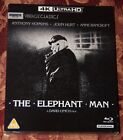 THE ELEPHANT MAN 1980 UK 4K UHD + BLU-RAY BN&S + SLIPCOVER IMMEDIATE DISPATCH
