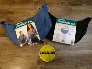 32 DEGREES Cool Crossbody Bag Purse Unisex Water-Resistant CHOICE: Blue or Black - Picture 1 of 8