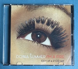 DONNA SUMMER I'M A FIRE RARE CD 1 OF 2  9 MIXES SONY PERFECT BEAT USA NM - Bild 1 von 5