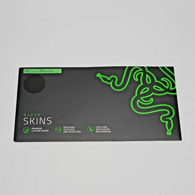 Razer Skins - Nintendo Switch OLED - Fibra de carbono - Vinil fundido premium 3M - Imagem 1 de 4