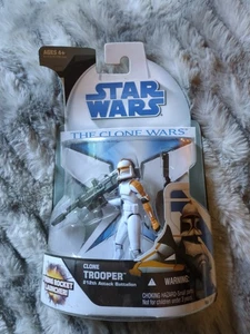 Star Wars The Clone Wars Clone Trooper 212 Attack Battalion 3 3/4 2008’ - Nuevo - Imagen 1 de 2