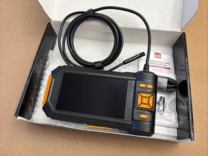HD808 1080P LED Endoscope with 5'' IPS HD Screen, USB-C, TF Card, IP67 - Picture 1 of 5